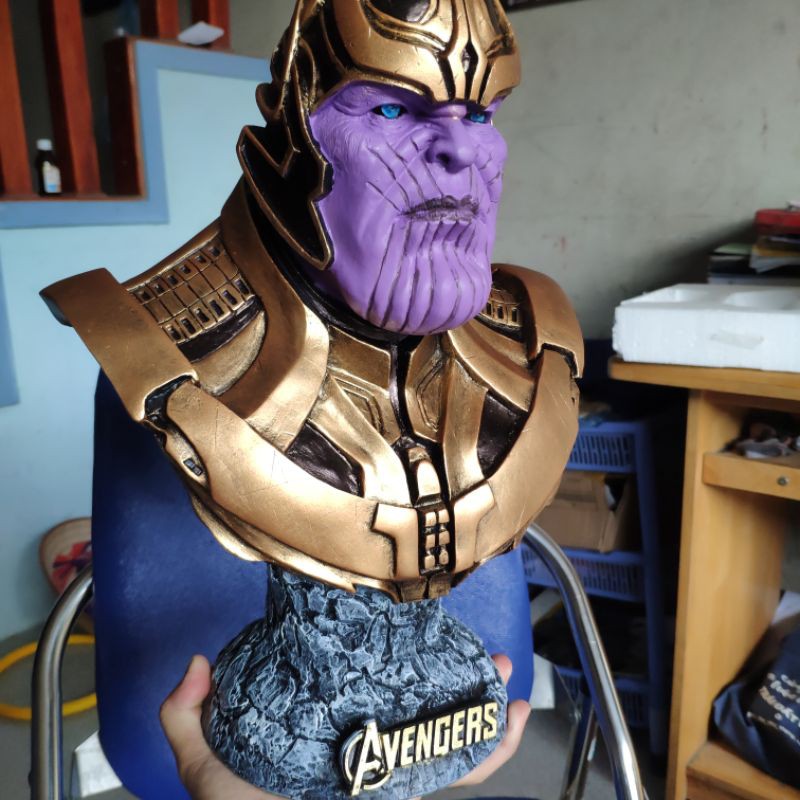 Tượng Thanos [thạch cao] - FigurE Avenger - 36cm - Mô hình Marvel Thanos