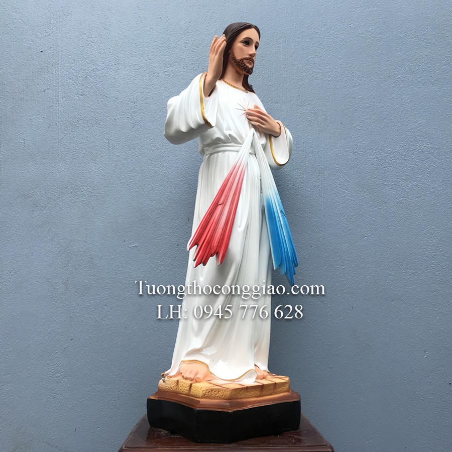 Tượng Lòng Thương Xót Chúa 80cm