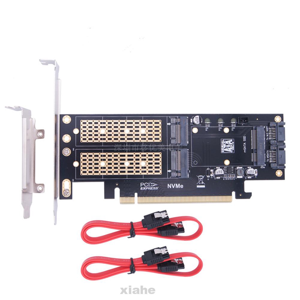 3 In 1 NVME NGFF Full Speed Expansion Easy Install Stable Replacement M.2 SATA SSD To PCI Express 4X Adapter Card | BigBuy360 - bigbuy360.vn