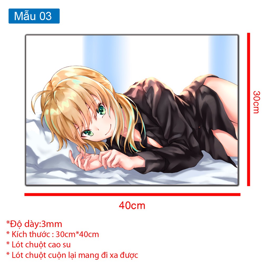 Mousepad Lót chuột A3 – fate/ grand order