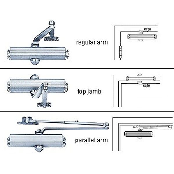 Chỏ hơi đóng cửa tự động loại lớn, Cùi chò hơi cửa lớn 50-80kg, tay co thủy lực new start, cùi chỏ tự động , tay đẩy hơi