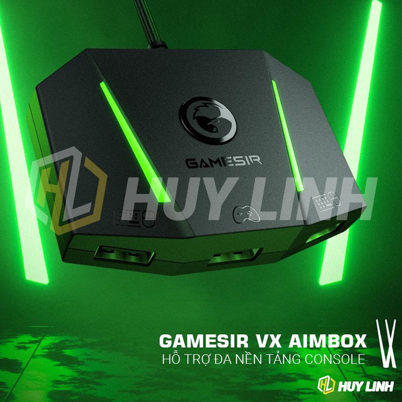 Bộ chuyển đổi GameSir VX AimBox - Hỗ trợ Console PS4/PS5/Xbox One/XboxX/S/Nintendo Switch