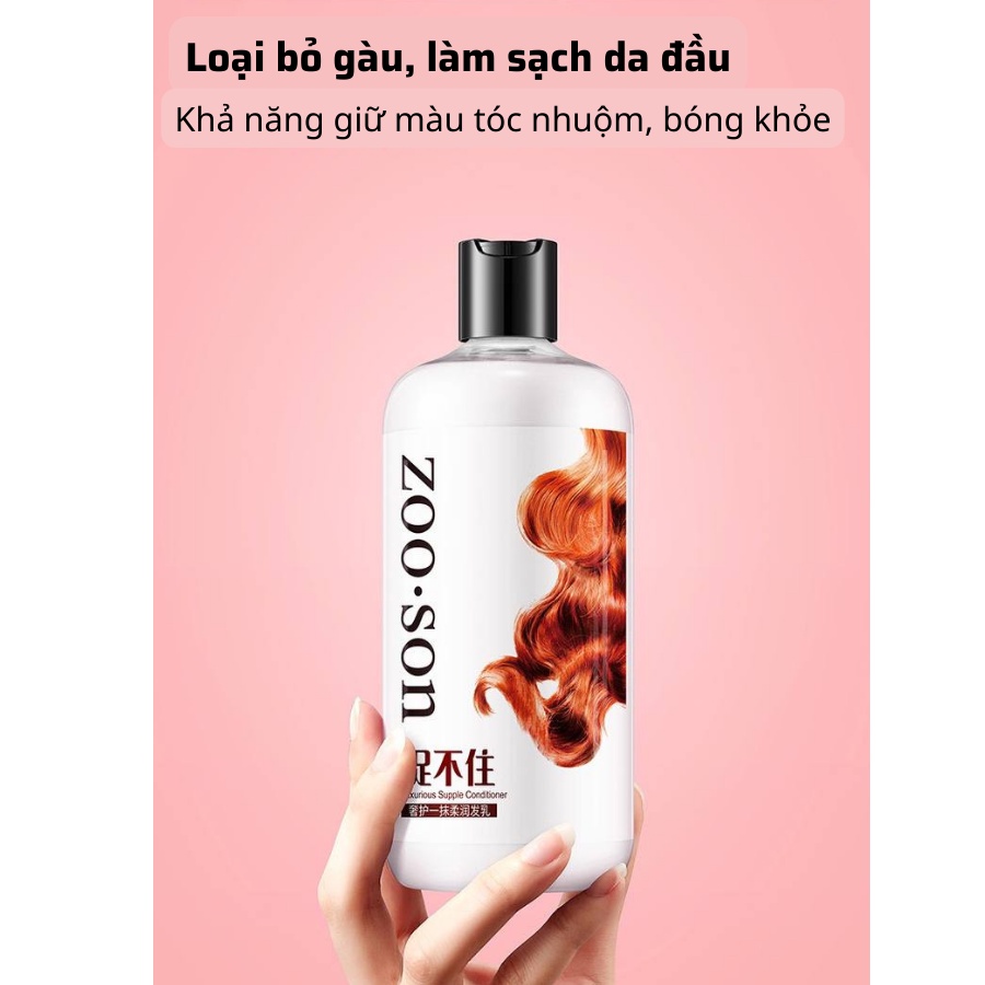 Dầu gội giữ màu tóc nhuộm bền màu, lâu phai phục hồi tóc bóng khỏe LALA