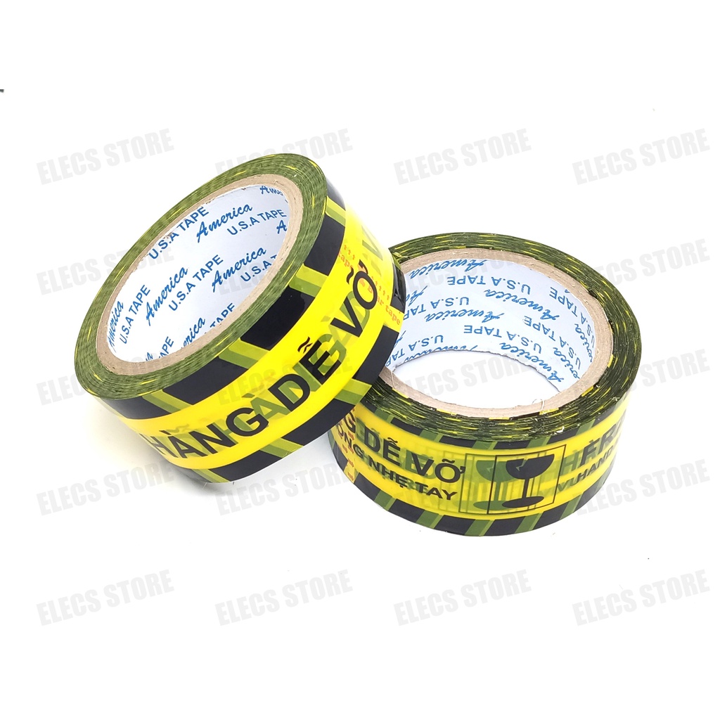 Băng Keo OPP HÀNG DỄ VỠ 100Yard, Bản Rộng 4,7cm (1 Cuộn/Giao Mẫu Ngẫu Nhiên)