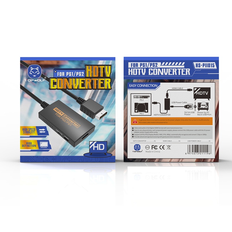 Cáp Chuyển Đổi HDMI 1080P Cho PS2