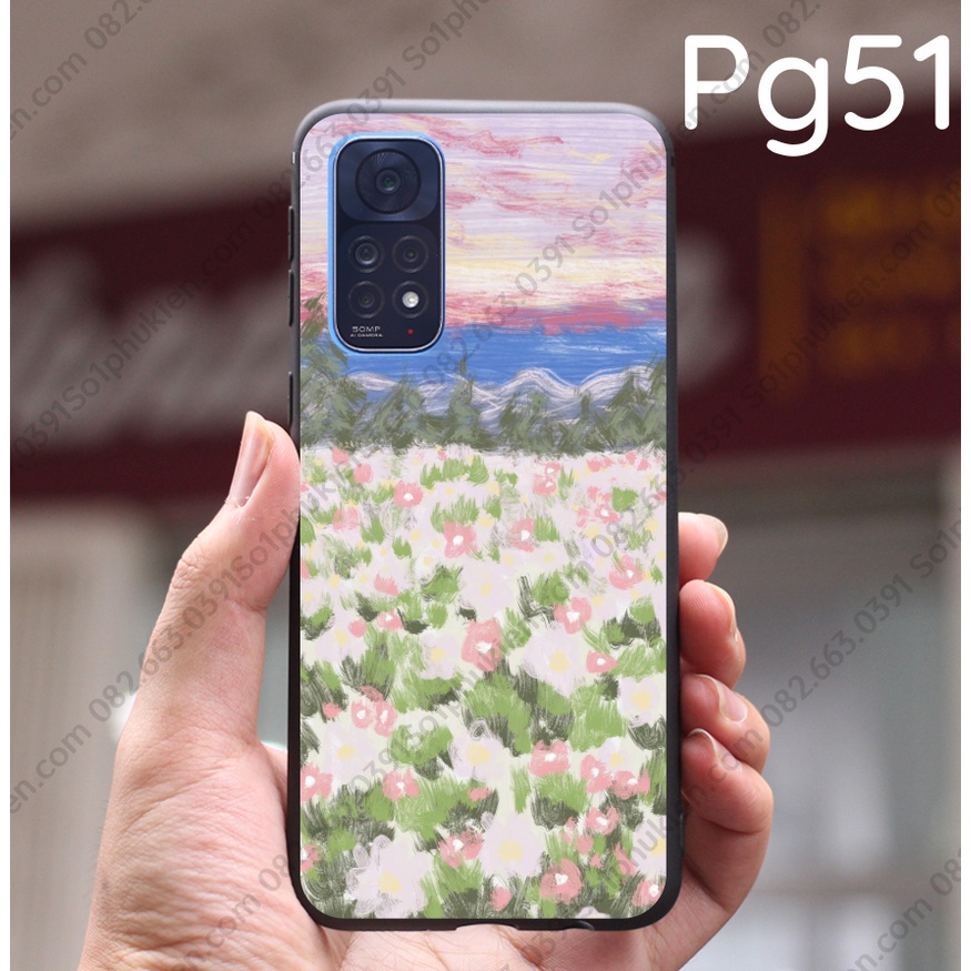 Ốp lưng Xiaomi Redmi Note 11 / Note 11s 4G (bản VN) / Note 11s 5G dẻo đen in hình thiên cá tính, trẻ trung