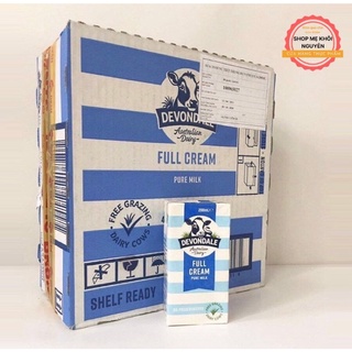 Thùng 24 Sữa Úc Tươi Nguyên Kem DEVONDALE 200ML - Sữa Nhập ÚC- GIÁ SỈ
