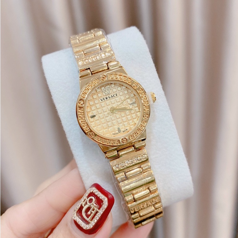 đồng hồ nữ dây thép không gỉ Versace đeo tay hàng đẹp thời trang cao cấp chống nước bảo hành 12 tháng -DH12 | BigBuy360 - bigbuy360.vn