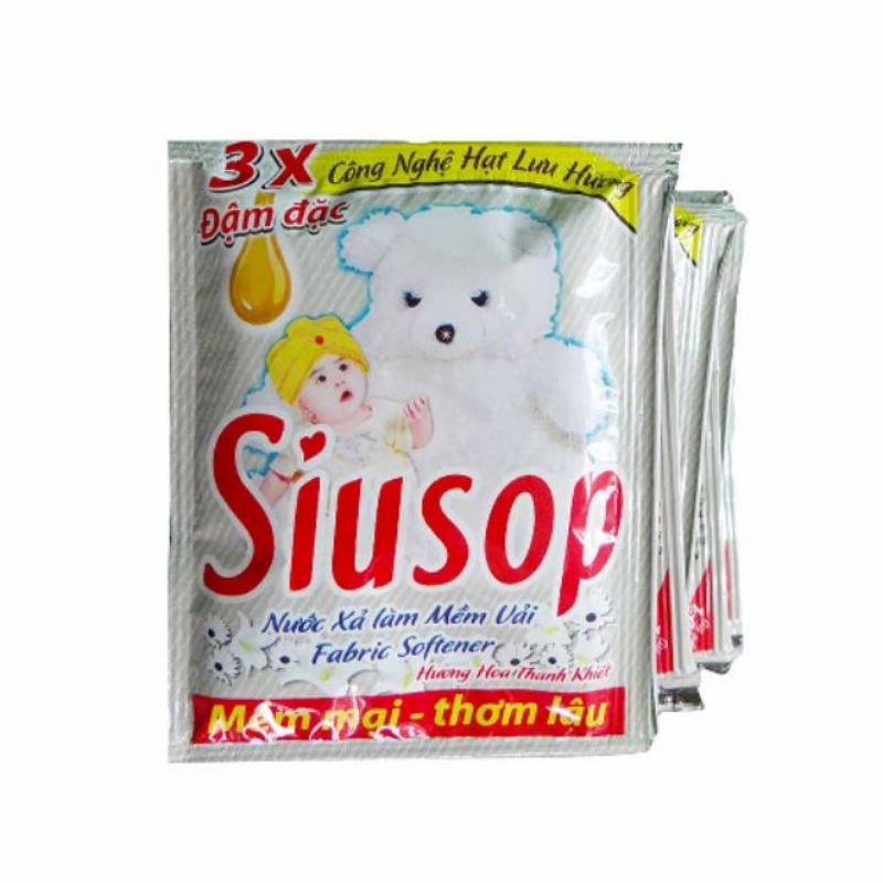 10 gói Nước xả siusop ( trắng)