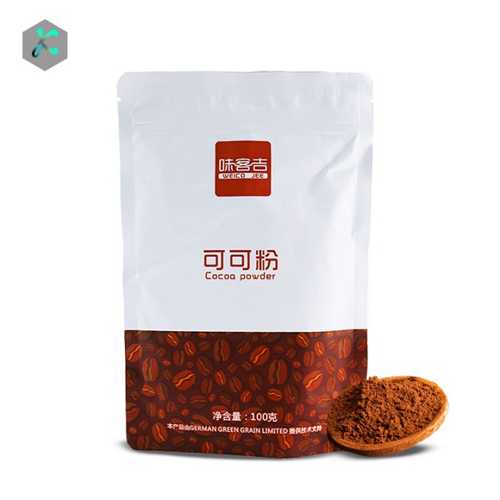 Cacao, Bột cacao WEICOJEE nguyên chất 100g, nguyên Liệu Làm Bánh