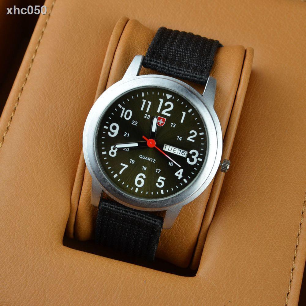 Swiss Army Đồng Hồ Đeo Tay Kiểu Quân Đội Có Lịch Phát Quang Cho Nam Và Nữ