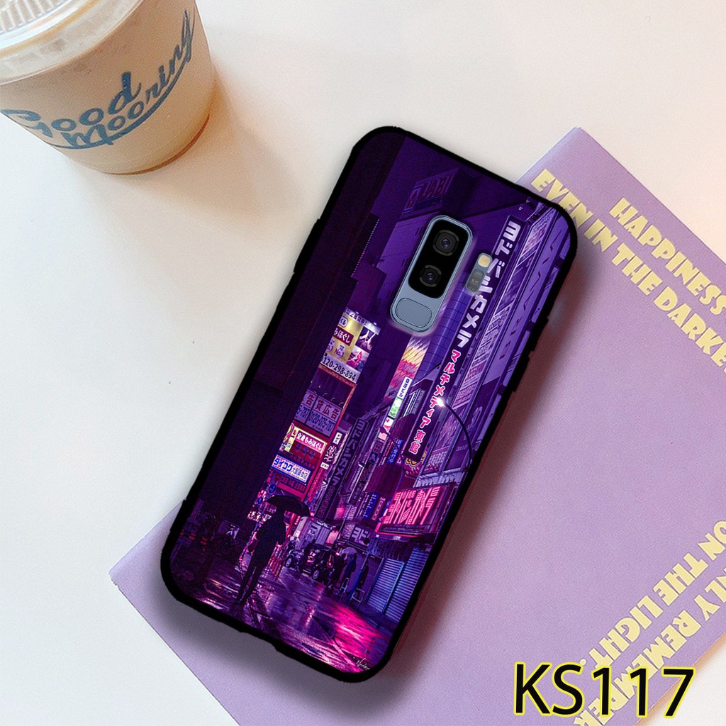 Ốp lưng Samsung S8/S8 Plus/S9/S9 Plus in hình Thành phố về đêm siêu đáng yêu, độc, lạ_KINGSTORE.HN_Ốp SS S8/S8P/S9/S9P