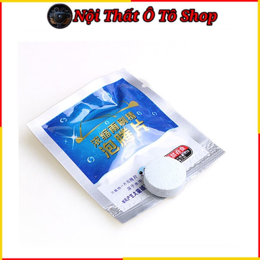 Set 10 Viên Nước Lau Kính Sủi Rửa Kính Xe Ô Tô Chỉ 1 Viên Pha 4 Lít Nước – Rửa Xe Ô Tô Siêu Sạch | Nội Thất Ô Tô Shop