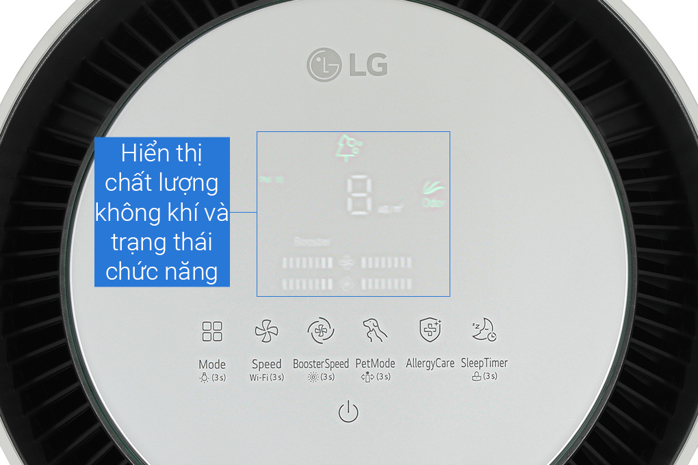 Máy lọc không khí LG PuriCare360 Alpha PET 2 tầng - AS10GDBY0 - Hàng chính hãng