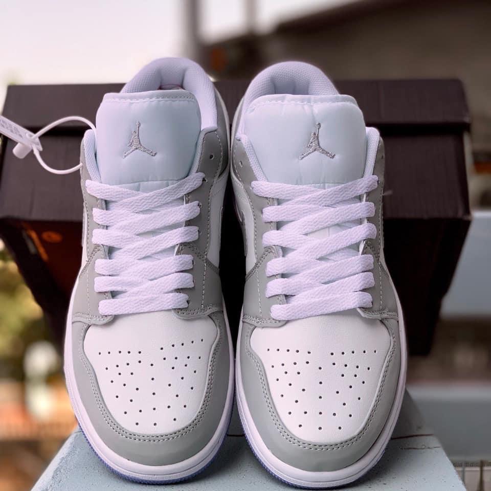 Giày sneaker jordan AF1 cao cấp full bill box, giày thể thao nam nữ JD cổ thấp giá rẻ màu đen trắng phối đồ cực chất M12 | BigBuy360 - bigbuy360.vn