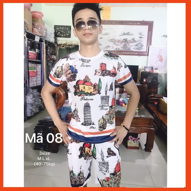 Bộ Nam in 3D cao cấp Mã 08 (ngôi nhà )