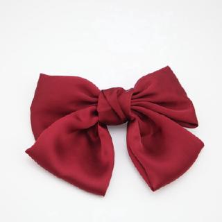 Kẹp tóc CHLINS vải lụa satin phong cách Hàn Quốc xinh xắn cho nữ