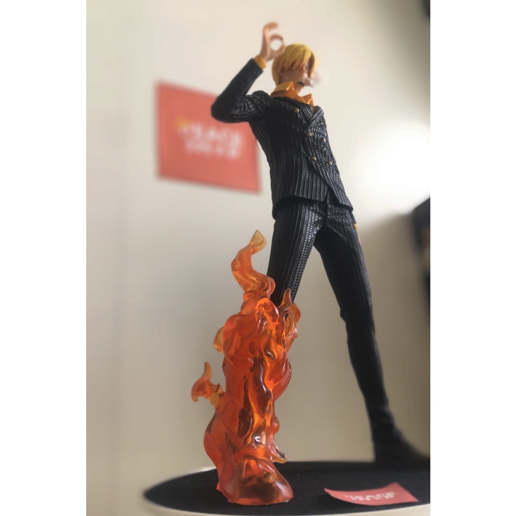 Mô Hình Sanji Chân Đen Mô Hình One Piece Đồ Chơi Decor Bàn Học Bàn Làm Việc Phòng Ngủ Anime Manga One Piece