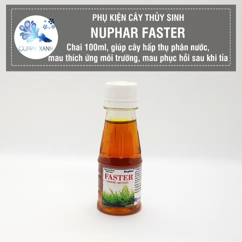 NUPHAR - Faster - Phân nước chuyên dùng hồ cá thủy sinh