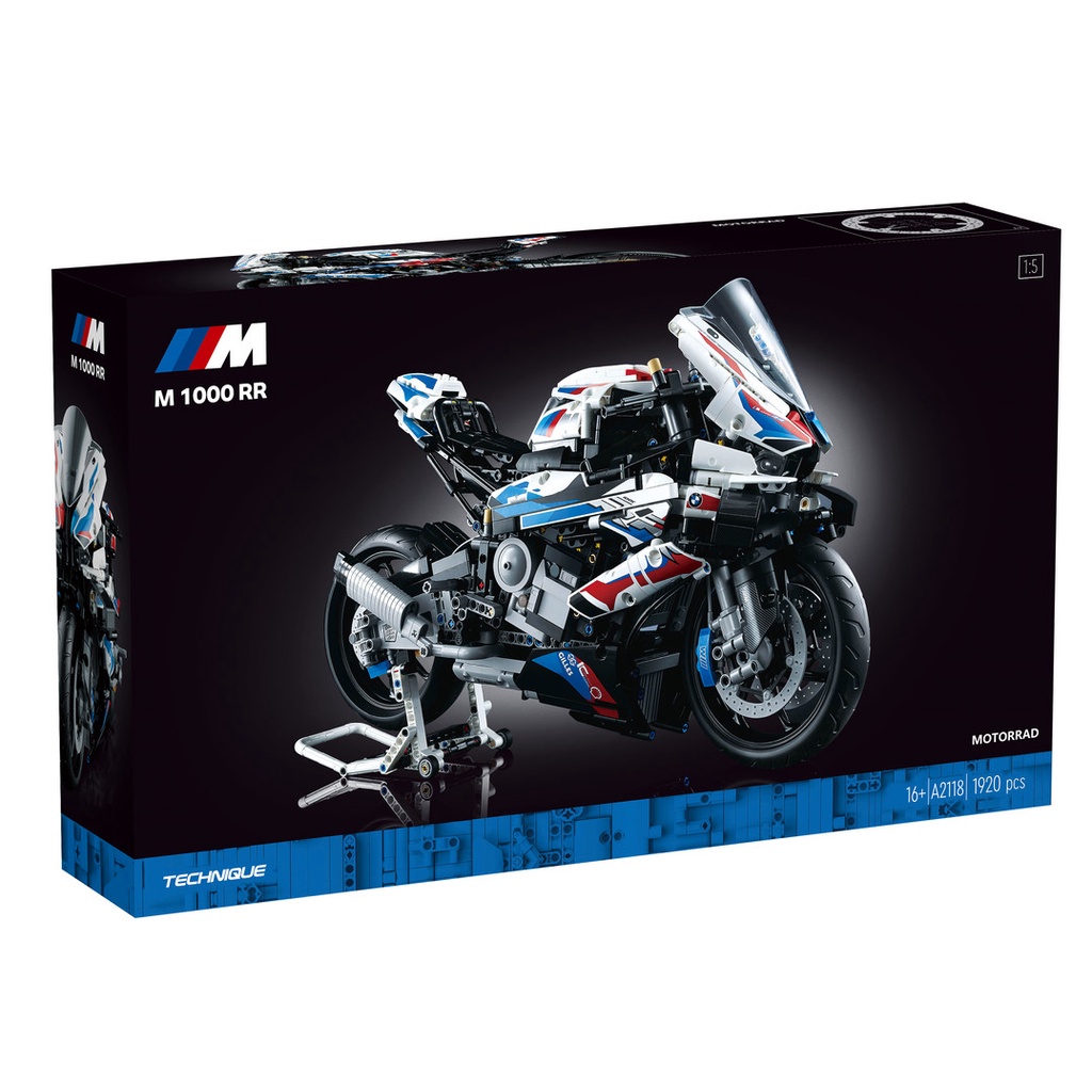 Đồ chơi Lắp ráp mô hình Technic A2118 XE MOTORAD M1000RR