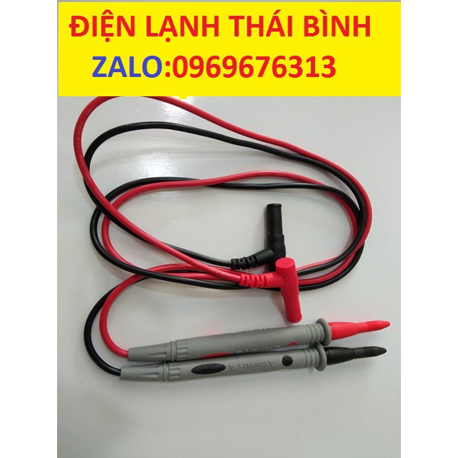 Que đo đồng hồ 1000V 20A đầu nhọn dài 1m