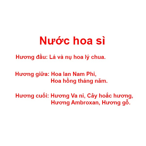 Nước Hoa.🔥freeship tận nơi🔥 Nước hoa nữ mùi hương ngọt ngào, quyến rũ và được ưu chuộng