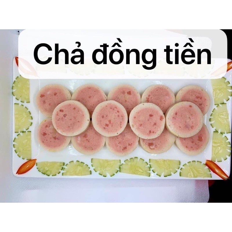 500g Chả hải sản hình đồng tiền chiên, thả lẩu,...