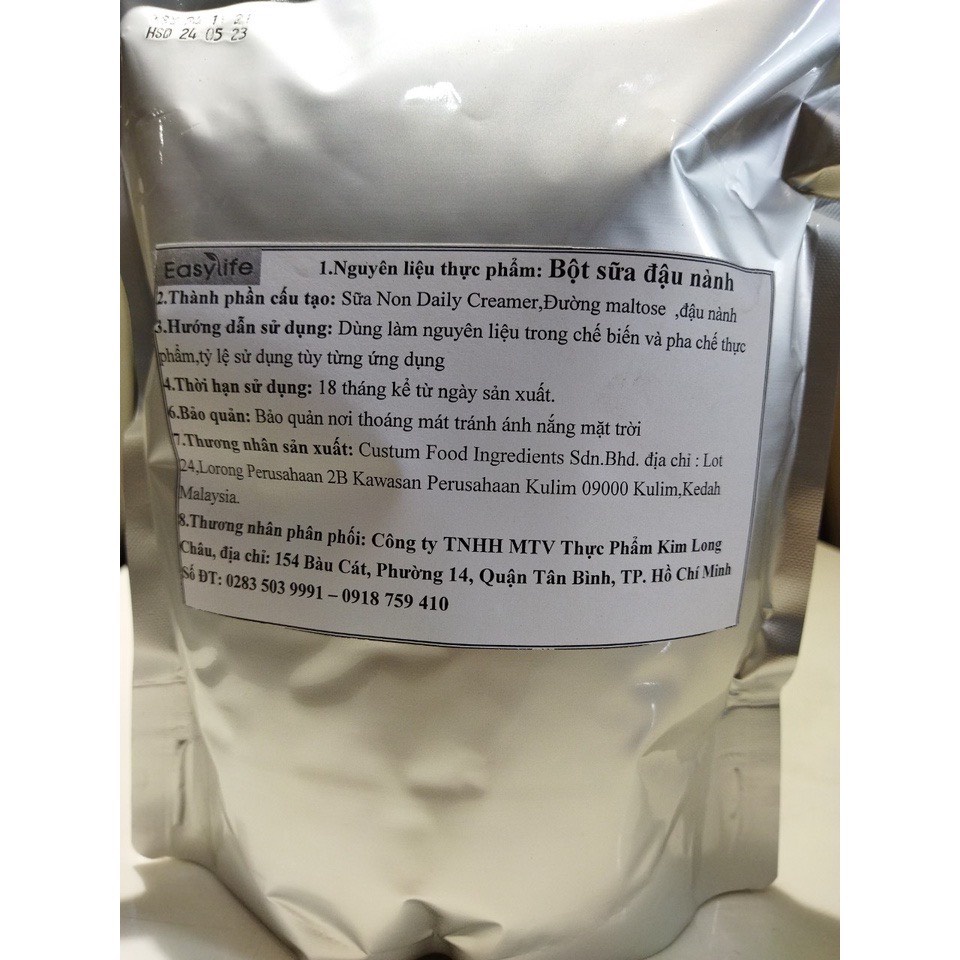 Bột Đậu Nành Easy Life làm Tàu Hũ Singapore