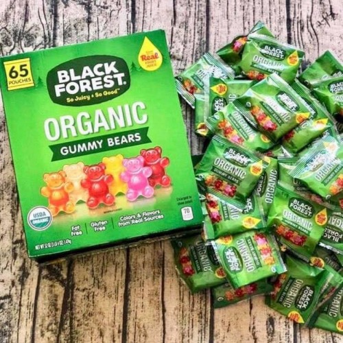 Kẹo Dẻo Hữu Cơ / Kẹo Dẻo Gấu Mỹ - Black Forest Organic Gummy Bears, Nhập Khẩu Mỹ