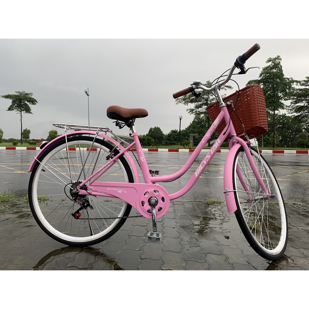Xe Đạp nữ Học Sinh Người Già Mini - Nhập Khẩu Mẫu Đẹp Giá Rẻ - Shop Long Biên