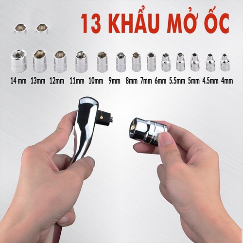 Bộ Đồ Nghề Sửa Chữa 46 món -  Bộ Dụng Cụ Sửa Chữa Ô Tô Và Xe Máy Gồm 45 Dụng Cụ Và 1 Hộp Đựng Tiện Lợi ⚡