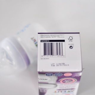 Bình sữa philips AVENT Natural 125ml, núm số 1