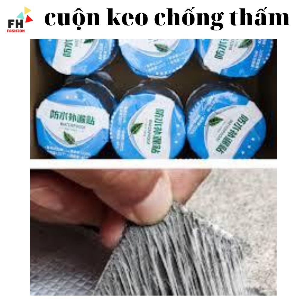 Cuộn keo chống thấm butyl 5m , dán được trên mọi chất liệu