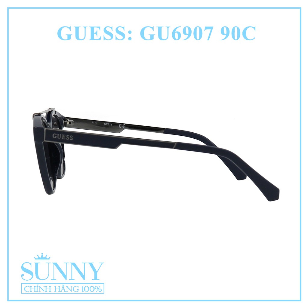 GU6907 90C - kính mát thời trang Guess chính hãng, thiết kế dễ đeo bảo vệ mắt
