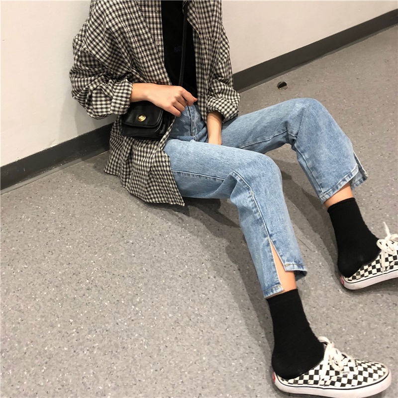 Quần Jeans Dài Ống Rộng Thời Trang Dành Cho Nữ | BigBuy360 - bigbuy360.vn