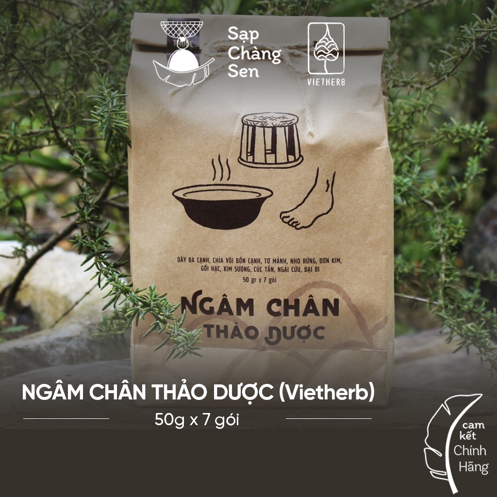 Ngâm chân thảo dược (Vietherb) - 50g x 7 gói