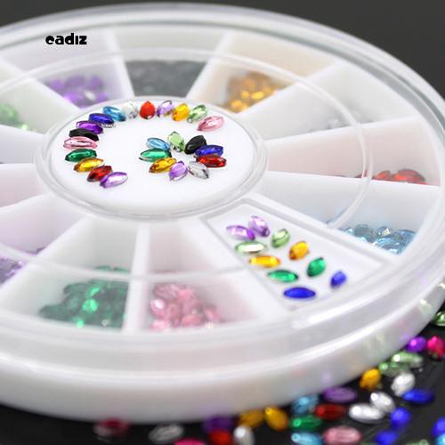 Hộp sequin lấp lánh nhiều màu dùng để trang trí móng nghệ thuật