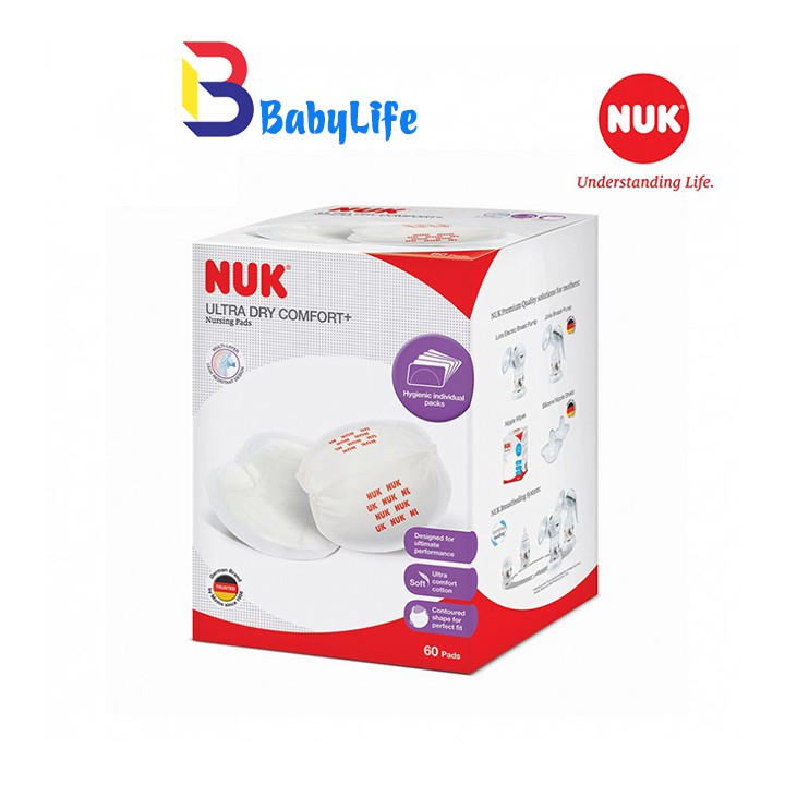 Lót thấm sữa NUK hộp 60c