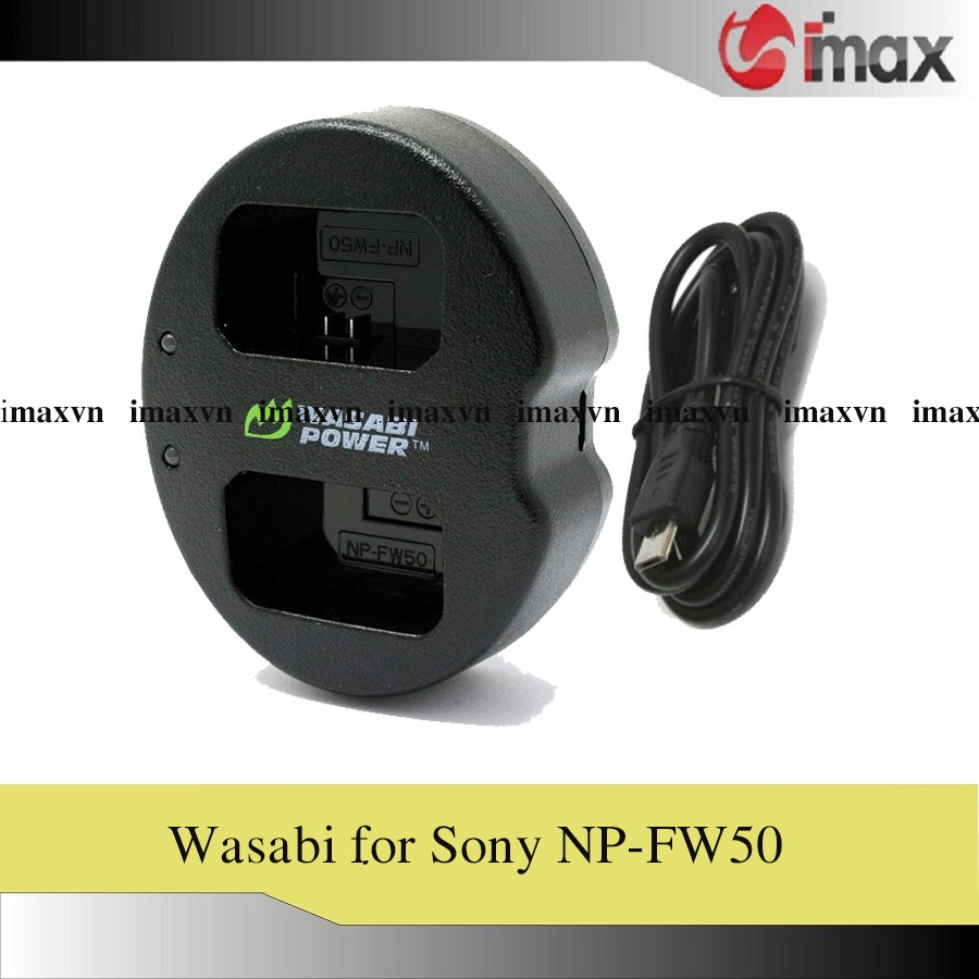 Sạc máy ảnh Wasabi for Sony NP-FW50