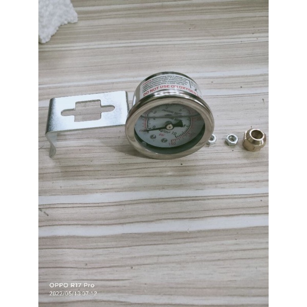 Đồng hồ dầu đo áp lực nước cho máy lọc nước, đồng hồ áp, thiết bị đo áp suất nước