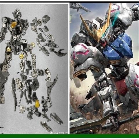 Phụ Tùng Kim Loại PFS01 Chuyên Dụng Cho MG Barbatos