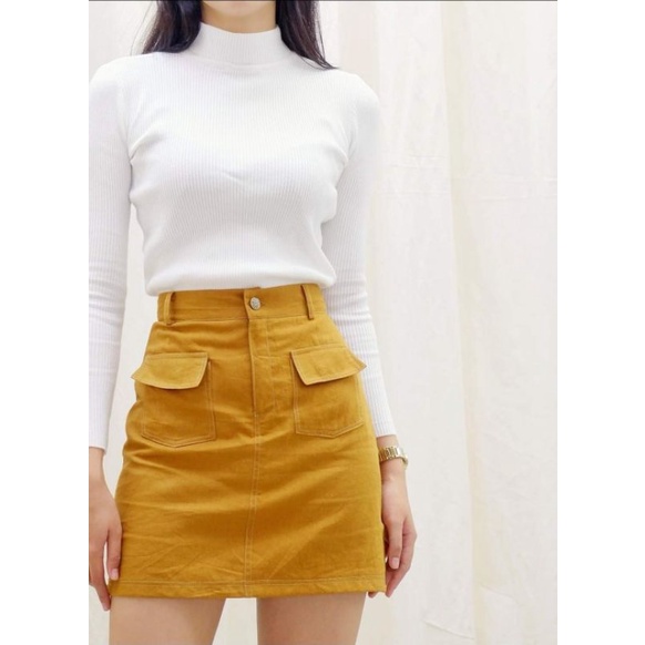 CASON - Chân váy mini 2 túi