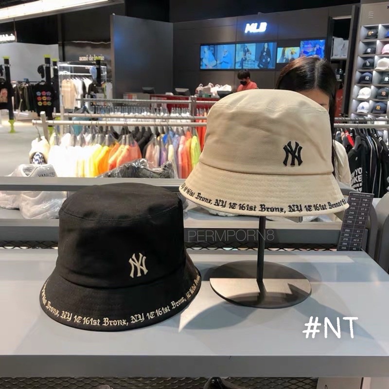 Mũ Bucket NY chữ viền ( Ảnh thật )