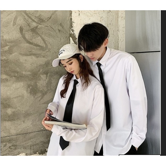 Áo Sơ Mi Trắng Dài Tay Phong Cách Thời Trang Hàn Quốc Siêu Hot | BigBuy360 - bigbuy360.vn