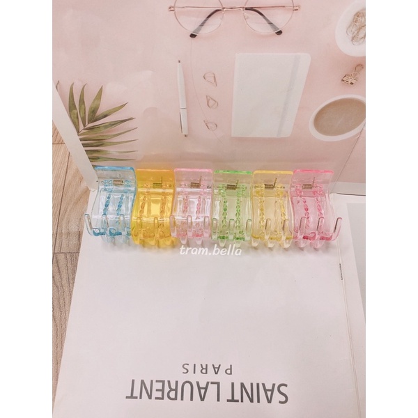 vỉ kẹp càng cua 5 răng màu