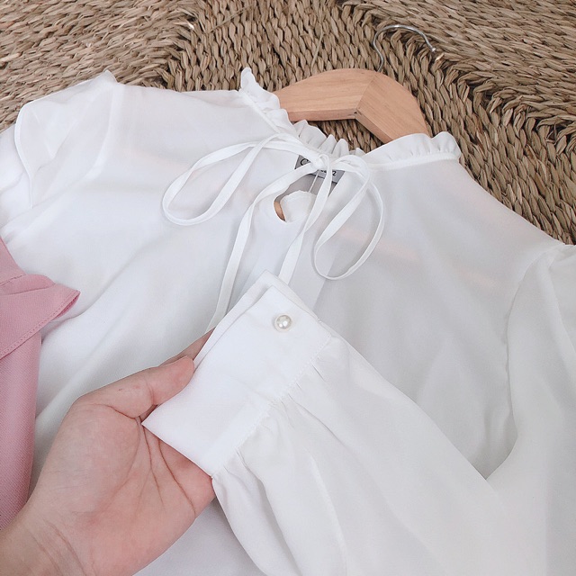 SƠ MI NỮ HÀNG THIẾT KẾ NHÚN BÈO