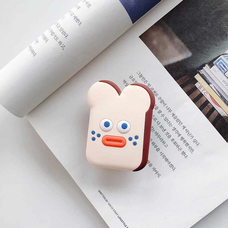 Chân đế tay cầm hình hoạt hình đáng yêu chống rơi điện thoại thích hợp cho iPhone Samsung Xiaomi LG