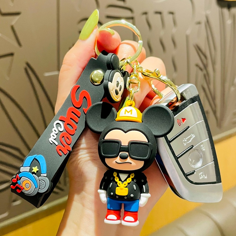 Móc Khóa Hình Chuột Mickey Và Minnie Dễ Thương