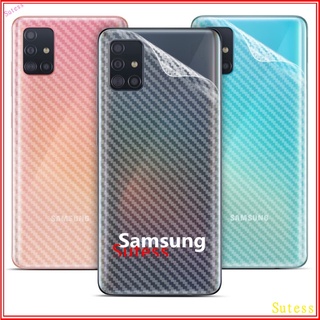 Ốp Điện Thoại Sợi Carbon Chống Trầy Cho Samsung Galaxy Note 20 Plus A01 Core M01 M01S A71 A51 A21S A21