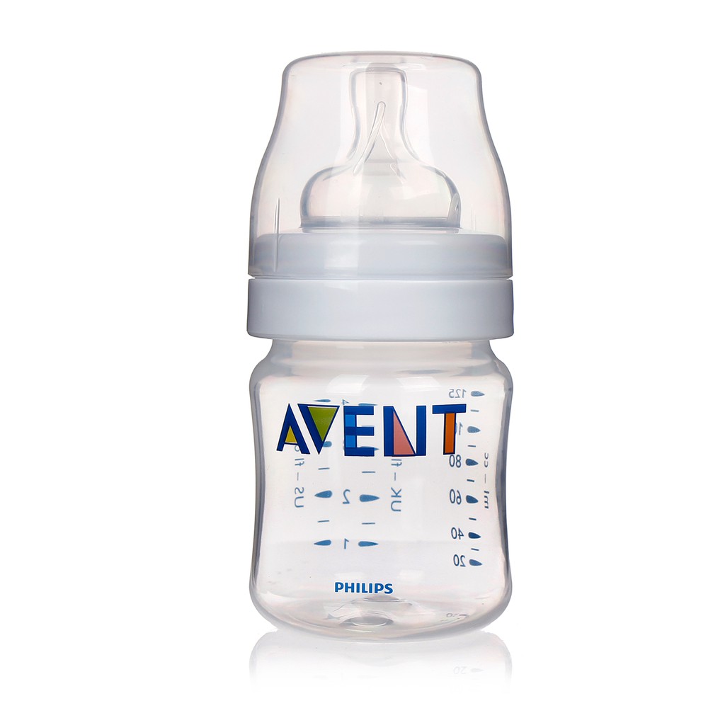 Bình sữa đôi Avent PES 125ml (BPA FREE) SCF660/27